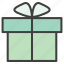 gift, gift box, gift enclosure 