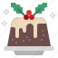 pudding, cake, christmas, dessert, sweet, sweets, xmas 
