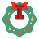 wreath, christmas, decoration, ornament, xmas