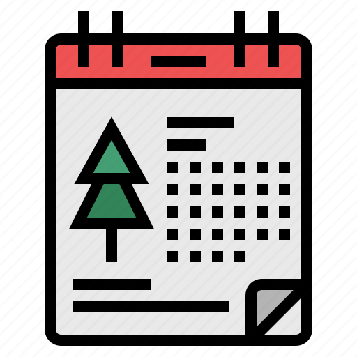 Calendar, christmas, date, event, month, schedule, xmas icon - Download on Iconfinder