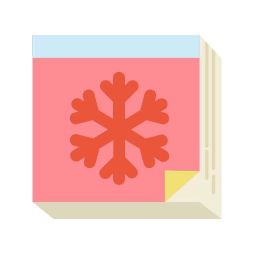 Calendar, festival, holiday, snowflake, snowfloka, time icon - Free download