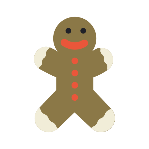 Bread, christmas, cookie, food, ginger, traional, winter icon - Free download