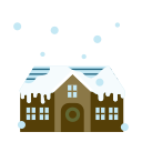 house, outdoot, snow, winter