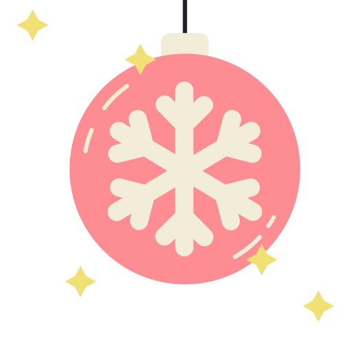 Christmas, decoration, festival, ornament, snowflake, traditional icon - Free download