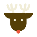 animal, christmas, deer, festival, holiday, rein