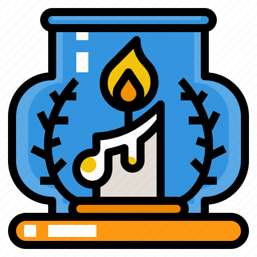 Candle, candlelight, fire, flame icon - Download on Iconfinder