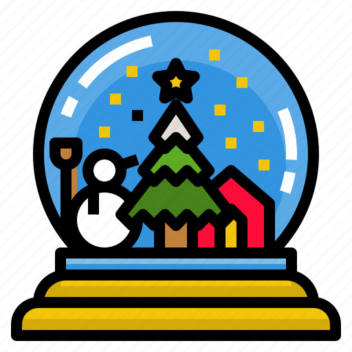 Ball, christmas, glass, snowglobe icon - Download on Iconfinder