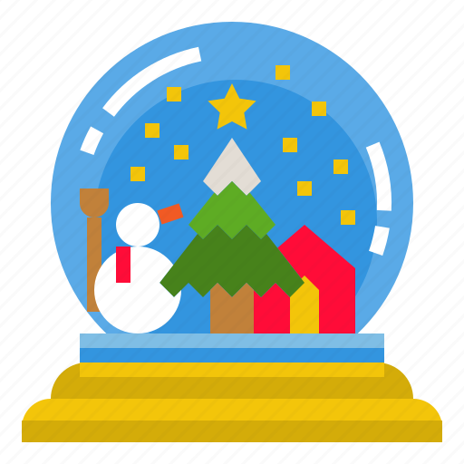 Ball, christmas, glass, snowglobe icon - Download on Iconfinder
