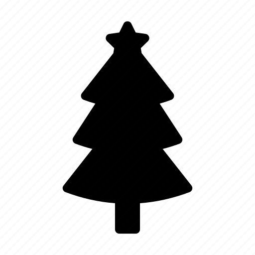 Christmas, isolated, tree, white icon - Download on Iconfinder