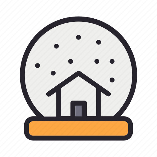 Christmas, house, snow icon - Download on Iconfinder