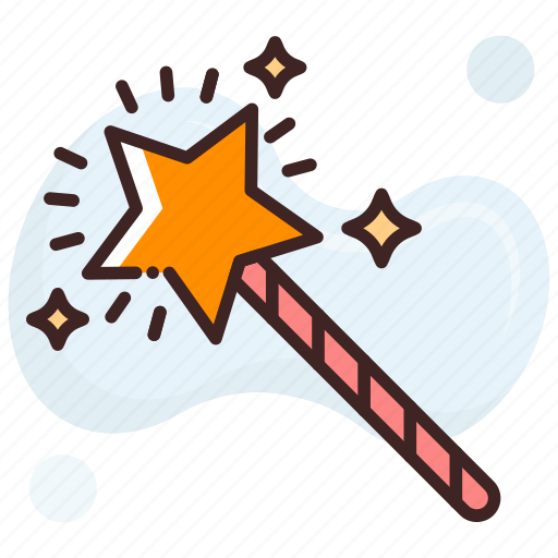Fairy, magic, magic stick, magic wand, wand icon - Download on Iconfinder