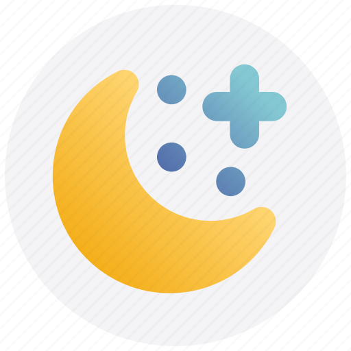 Christmas, crescent, decoration, moon, stars icon - Download on Iconfinder