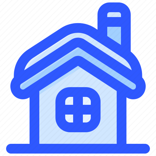 Christmas, house, snow, winter icon - Download on Iconfinder