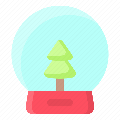 Ball, christmas, glass, snowglobe, tree icon - Download on Iconfinder