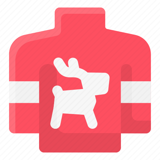 Christmas, clothes, deer, sweater, winter icon - Download on Iconfinder