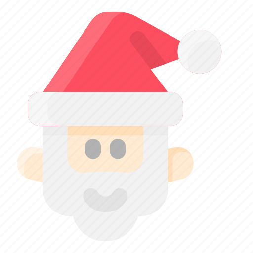 Christmas, claus, head, santa, winter icon - Download on Iconfinder