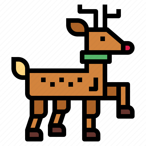 Animal, mammal, reindeer, winter icon - Download on Iconfinder