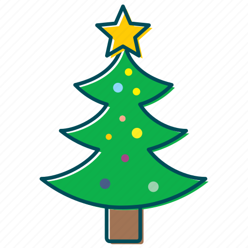 Christmas, christmas decoration, christmas tree, clebration, decoration, new year icon - Download on Iconfinder
