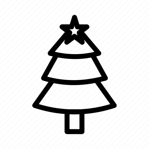 Decoration, christmas, tree, star, event icon - Download on Iconfinder