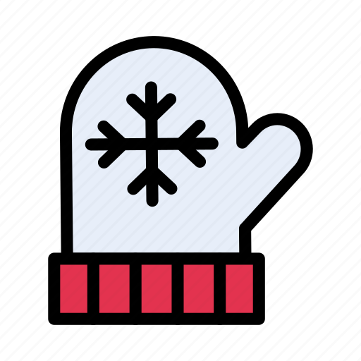 Christmas, gloves, hand, snowflake, mittens icon - Download on Iconfinder
