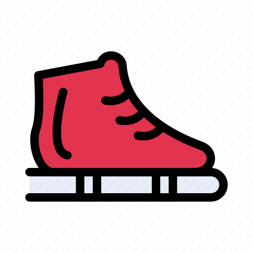 Christmas, skating, footwear, shoe, ice icon - Download on Iconfinder