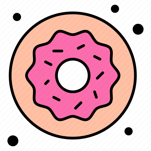 Food, donut, sweet, doughnut icon - Download on Iconfinder