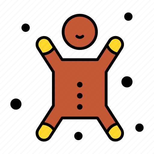 Gingerbread, cookie, new, year icon - Download on Iconfinder