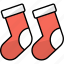 sock, fashion, garmet, winter clothing, pair of socks, christmas socks 