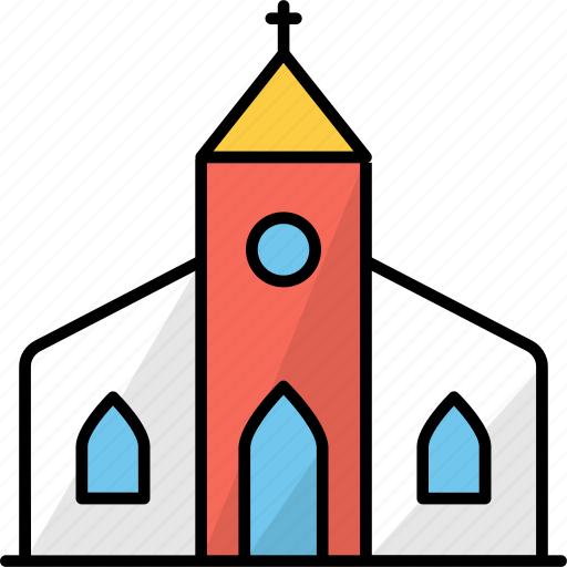 Place, building, religious, cross, church, worship, christianity icon - Download on Iconfinder