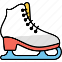 sports, ice, shoes, skate, winter games, ice skating