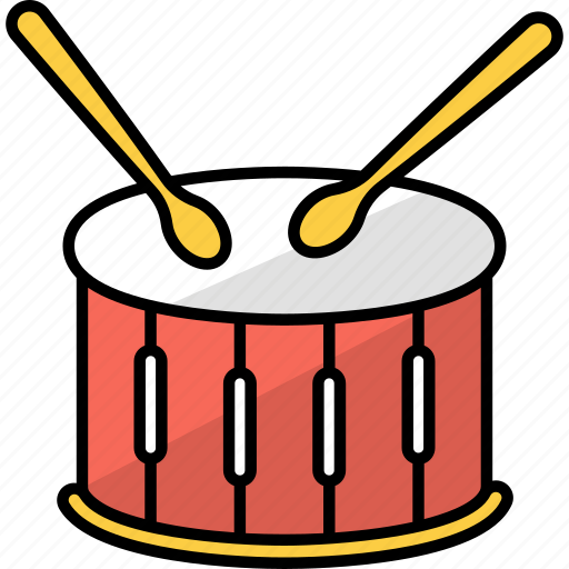Percussion instrument, musical, orchestra, instrument, drum, drumstick icon - Download on Iconfinder