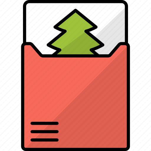 Christmas, communication, card, envelope, message, letter, greeting cards icon - Download on Iconfinder