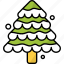 christmas, pine tree, winter, decoration, ornament, celebration, tree 