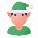 elf, christmas, elf costume, avatar
