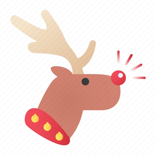 Christmas, christmas raindeer, rudolph, xmas icon - Download on Iconfinder