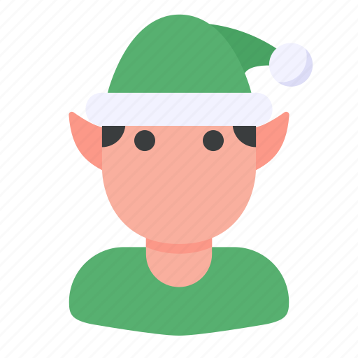 Elf, avatar, elf costume, christmas icon - Download on Iconfinder