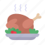 turkey, food, christmas dinner, dinner, festive 