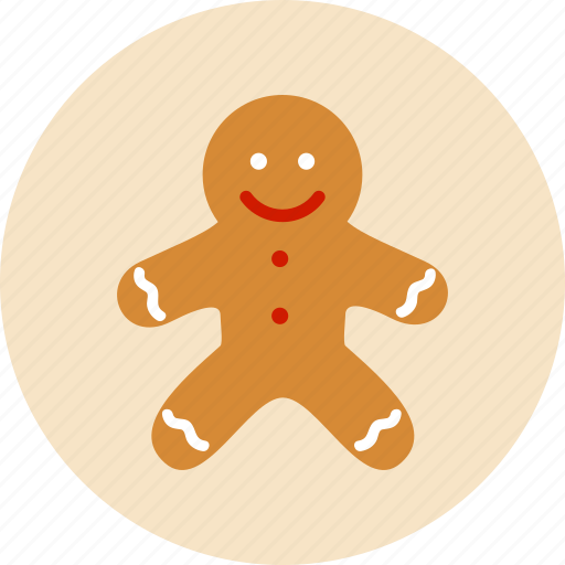 Biscuit, cake, christmas, man, newyear, noel, xmas icon - Download on Iconfinder