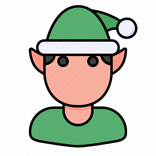 Elf, avatar, elf costume, christmas icon - Download on Iconfinder