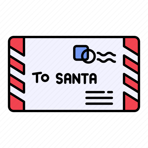 Christmas, letter, santa claus, mail icon - Download on Iconfinder
