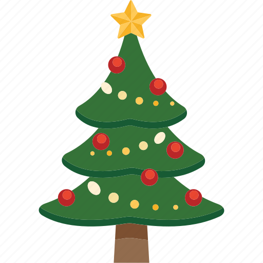Decoration, christmas, tree, pine icon - Download on Iconfinder