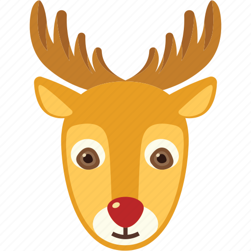 Decoration, christmas, reindeer, rudolf icon - Download on Iconfinder