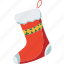 decoration, christmas, socks, santa 