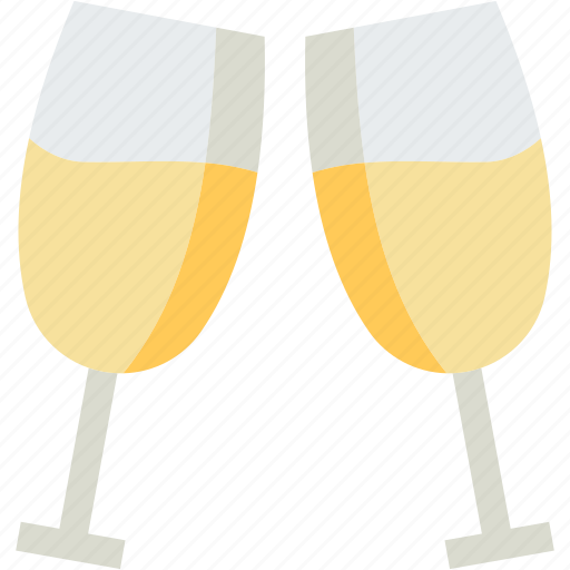 Cheers, christmas, glass, wine, champagne icon - Download on Iconfinder