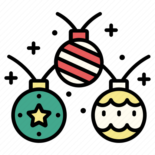 Christmas, ornaments, xmas, winter, holiday, decoration, celebration icon - Download on Iconfinder