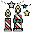 christmas, candle, xmas, decoration, new year, winter, celebration
