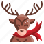 reindeer, deer, christmas, holiday, winter 