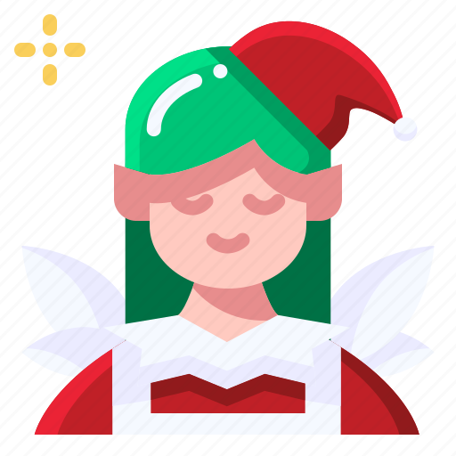 Elf, fairy tale, folklore, character, christmas, avatar icon - Download on Iconfinder