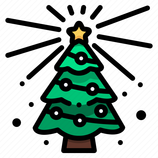 Tree, christmas, xmas, decoration, forest icon - Download on Iconfinder