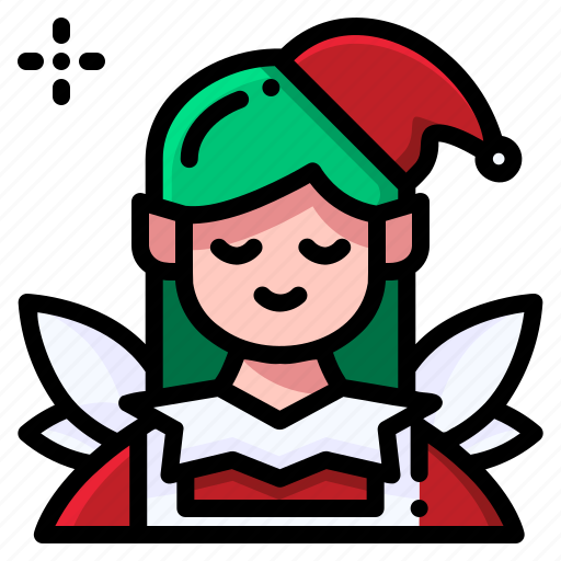Elf, fairy tale, folklore, character, christmas, avatar icon - Download on Iconfinder